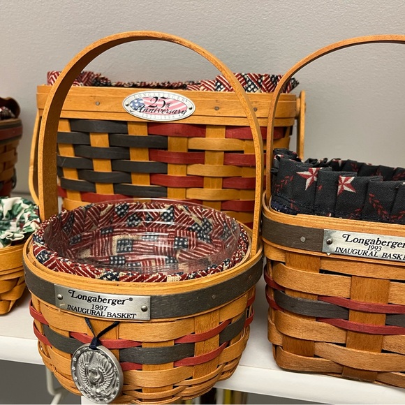 Longaberger basket bundle - Picture 3 of 5